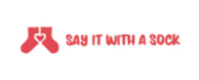 Logo Say it with a Sock